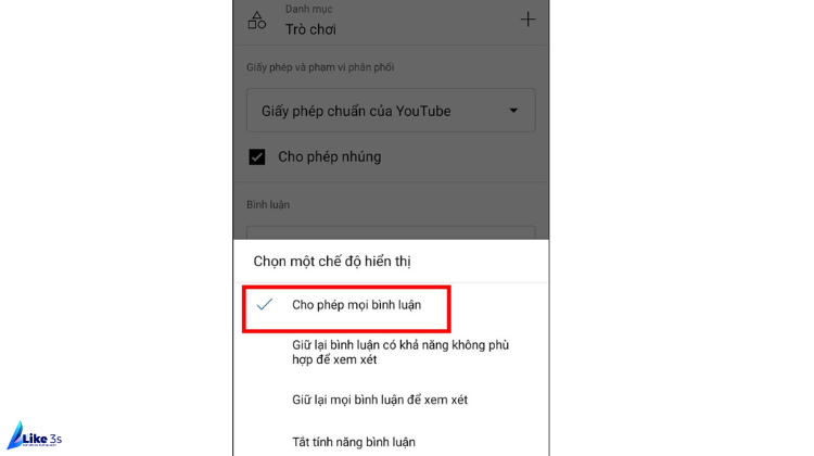 Cách bình luận trên youtube